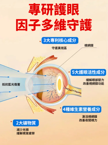 【眼病剋星】石斛杞菊鹿眼片