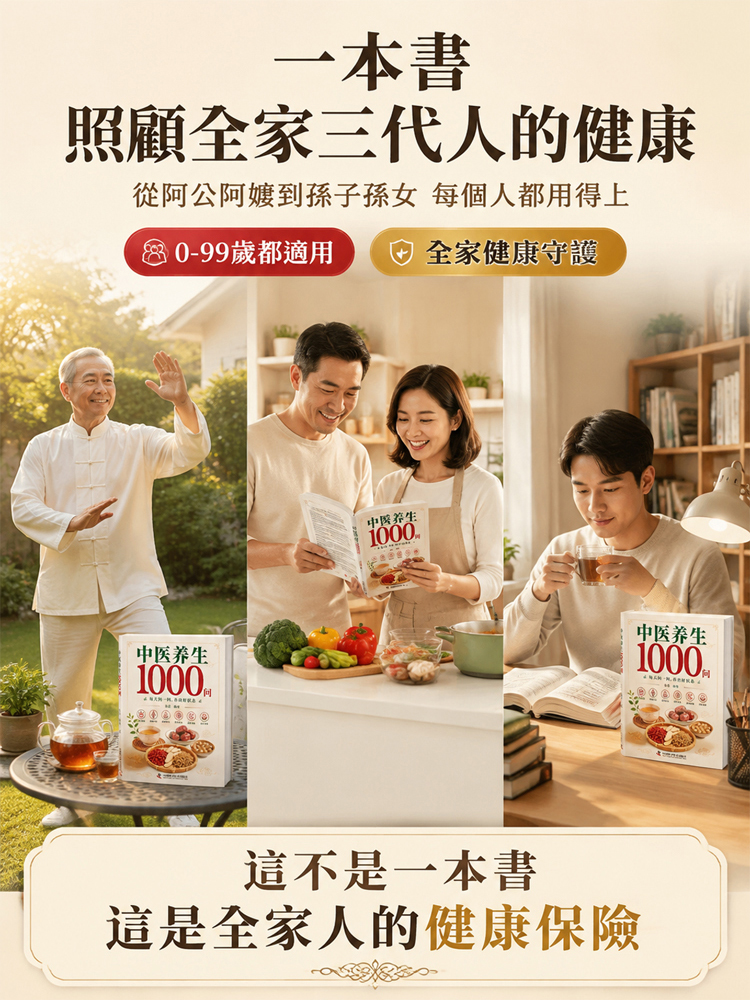 中醫養生1000問書籍