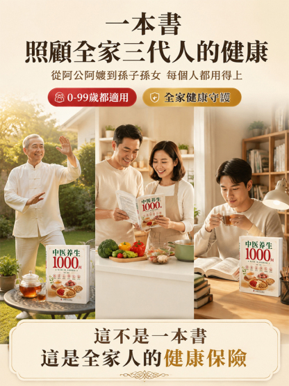 中醫養生1000問書籍