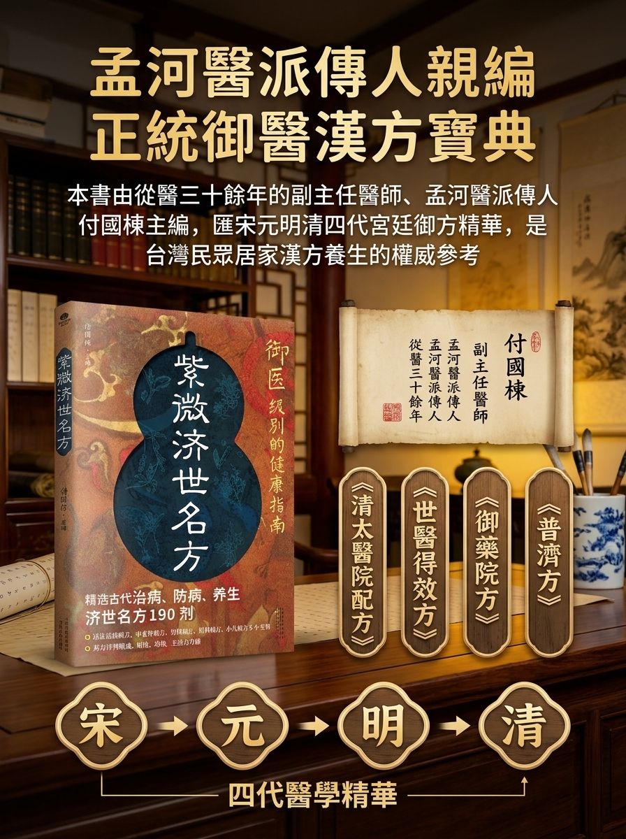 【御醫傳世名方】紫微濟世名方