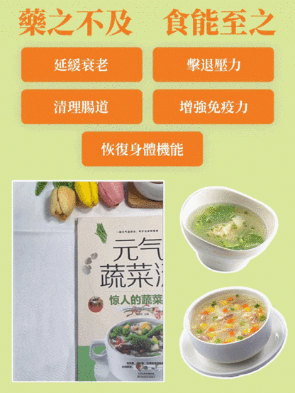 居家養生食譜元氣蔬菜湯書籍