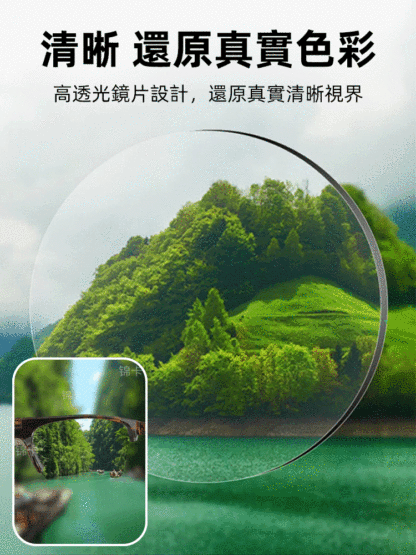 時尚翻蓋防藍光智慧變焦老花眼鏡