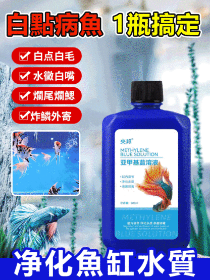 亞甲基藍魚缸消毒殺菌溶劑