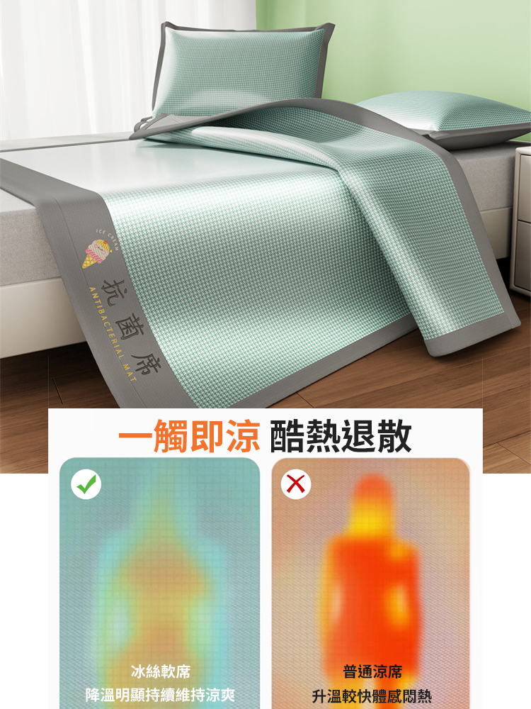A類抗菌冰絲可水洗床笠