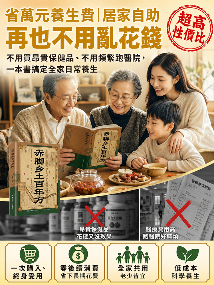 赤腳鄉土百年方書籍