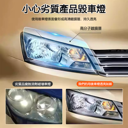 汽車摩特車車燈修復液