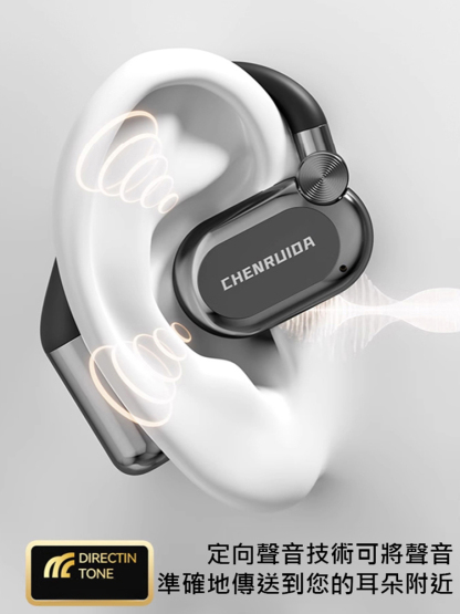 多功能開放式AI翻譯耳機【行動電源+手電筒】