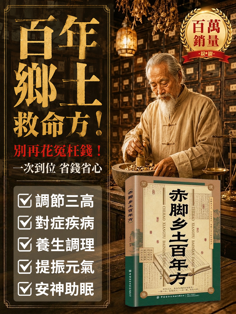 赤腳鄉土百年方書籍