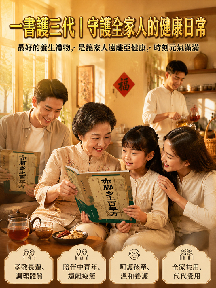 赤腳鄉土百年方書籍