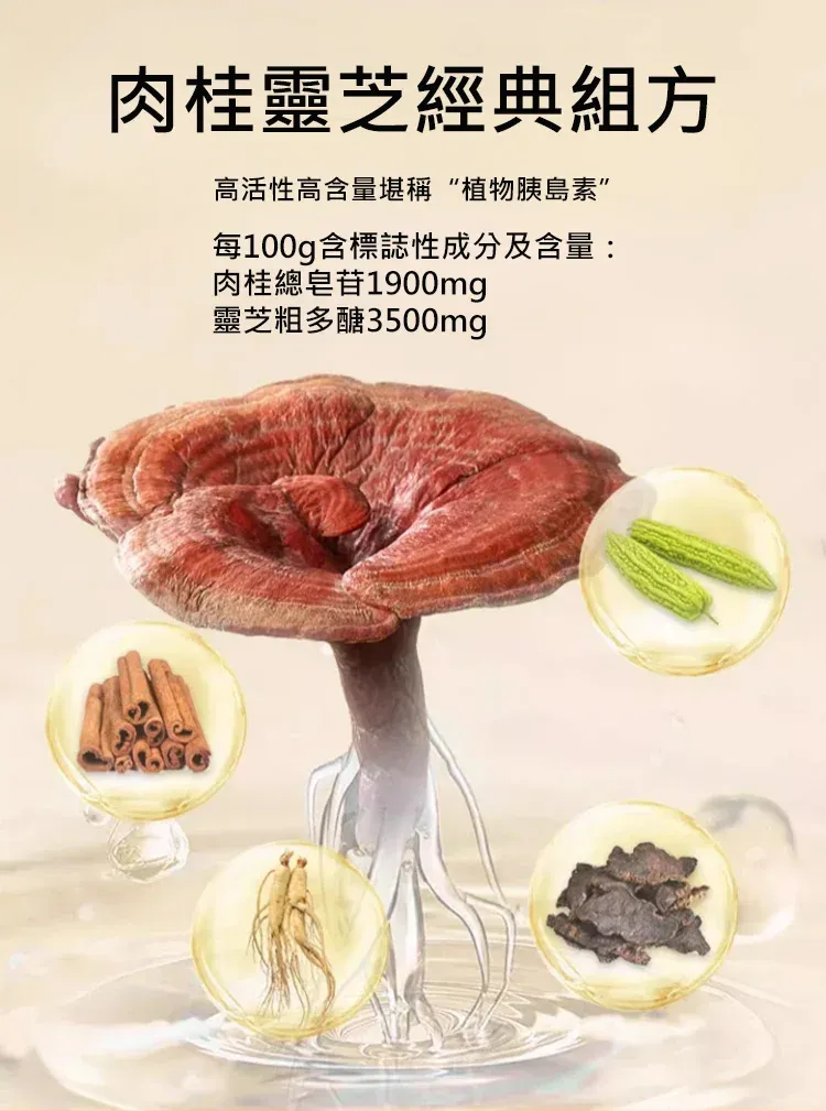 益延膳牌麥冬靈芝片