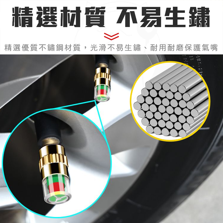 防盜輪胎氣嘴帽