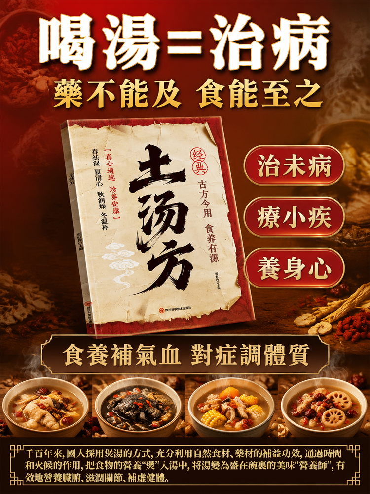《土湯方》家庭常備生活百科全書