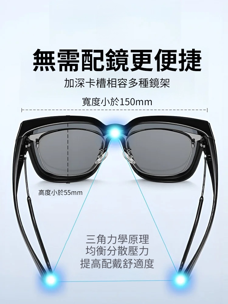 套眼鏡太陽眼鏡