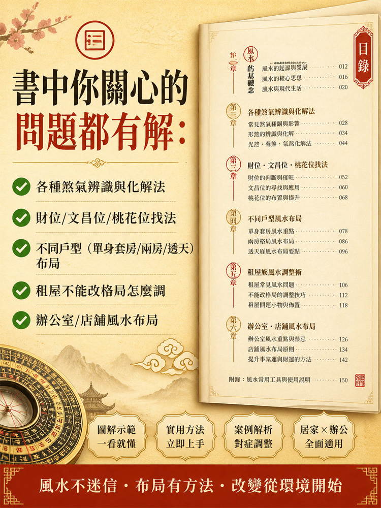 【招福解煞】增圖八宅明鏡