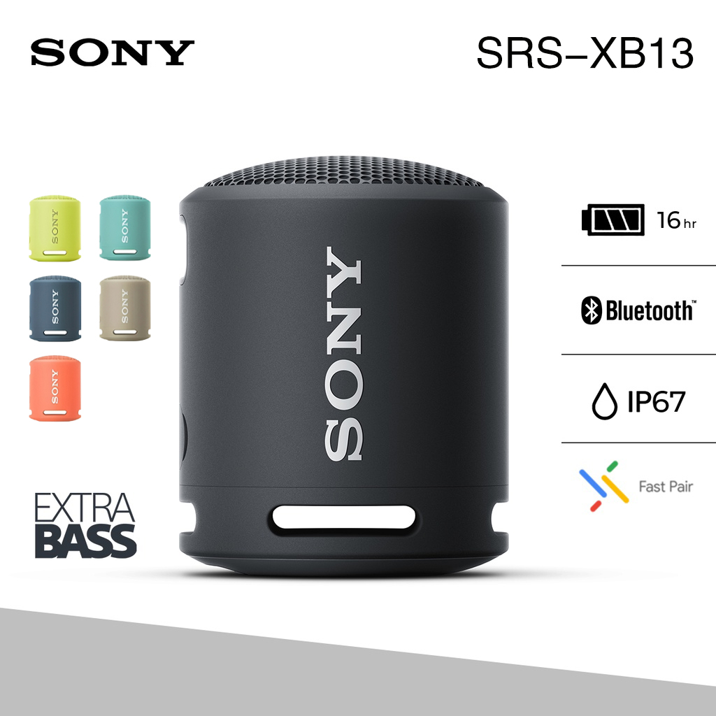 Sony SRS-XB13 Speaker Bluetooth [Impor dari Jepang 100% Ori]