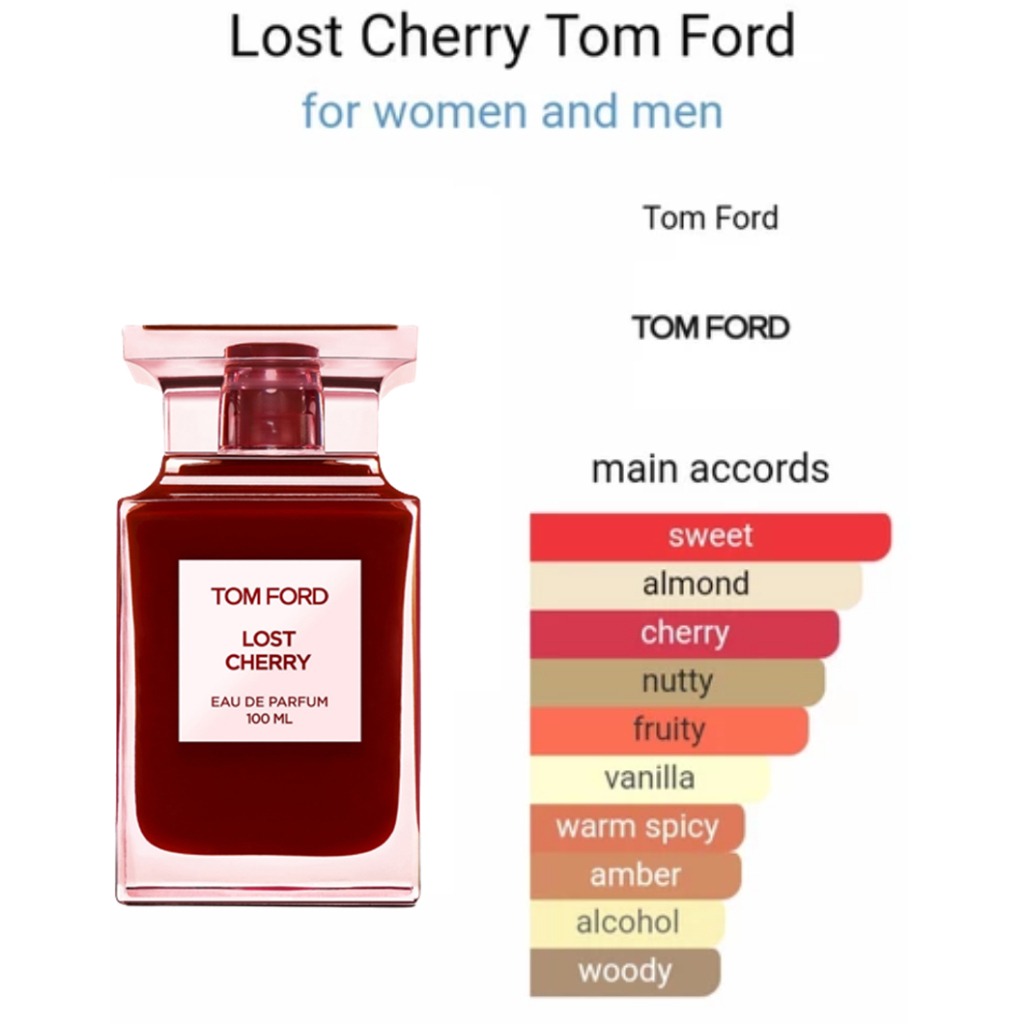 【Diimpor dari Amerika Serikat 100% Original】TOM FORD Lost Cherry EAU DE PARFUM EDP 100ml