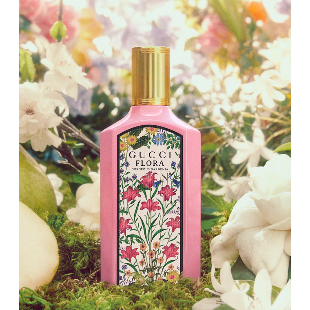 【Diimpor dari Italia 100% Original】Parfum Wanita Gucci Flora Gorgeous Cardenia Pink FLOWER NEW Eau De Parfum EDP 100ml