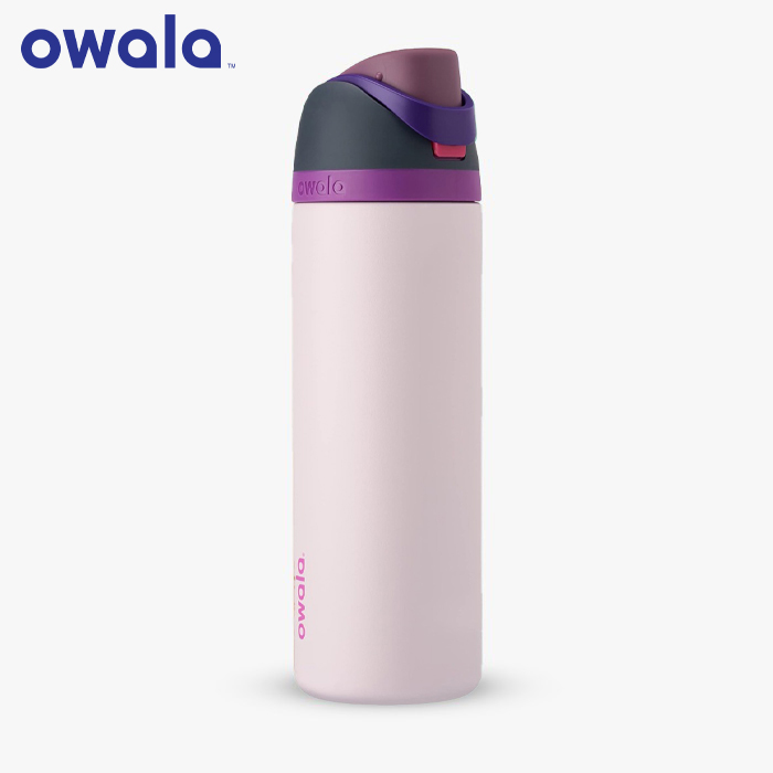 Owala FreeSip™ 24oz (710ml) Botol Air Baja Tahan Karat Terisolasi.