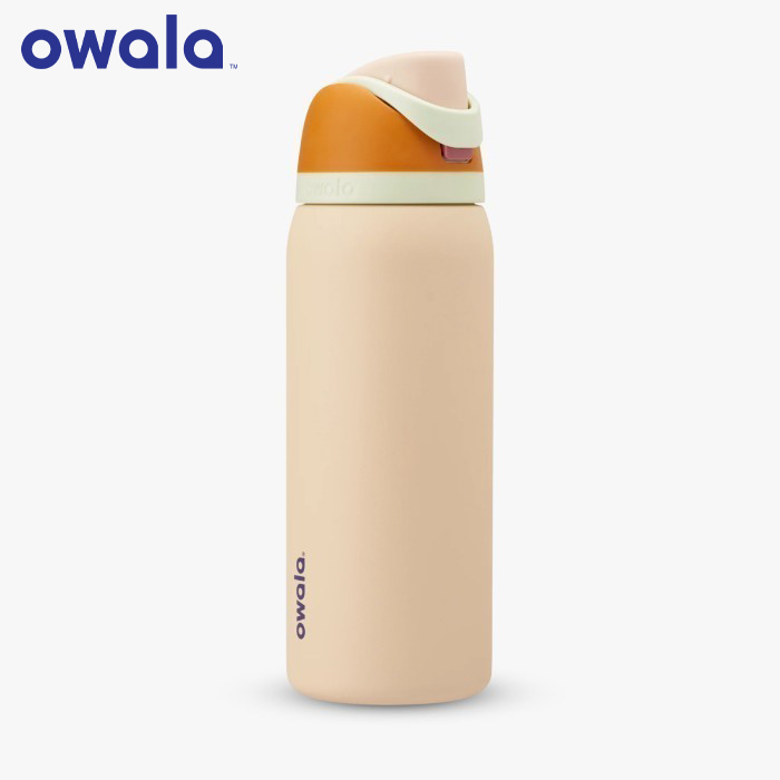 Owala FreeSip™ 32oz (945ml) Botol Air Baja Tahan Karat Terisolasi.
