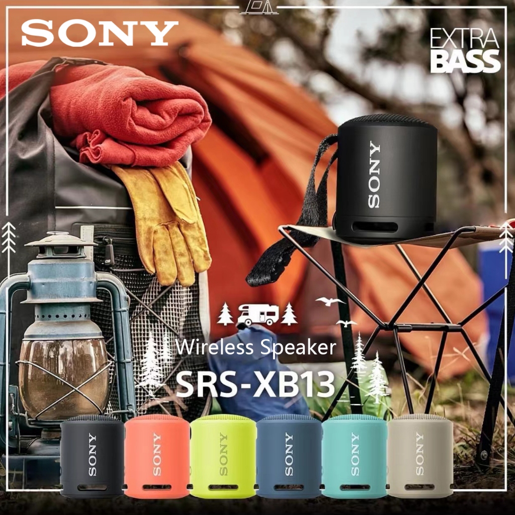 Sony SRS-XB13 Speaker Bluetooth [Impor dari Jepang 100% Ori]