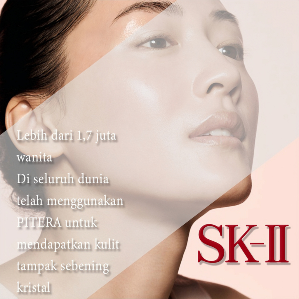 【Diimpor dari Jepang 100% Original】 Facial Treatment Essence Terlaris dari SK-II untuk Kulit Tampak Sebening Kristal
