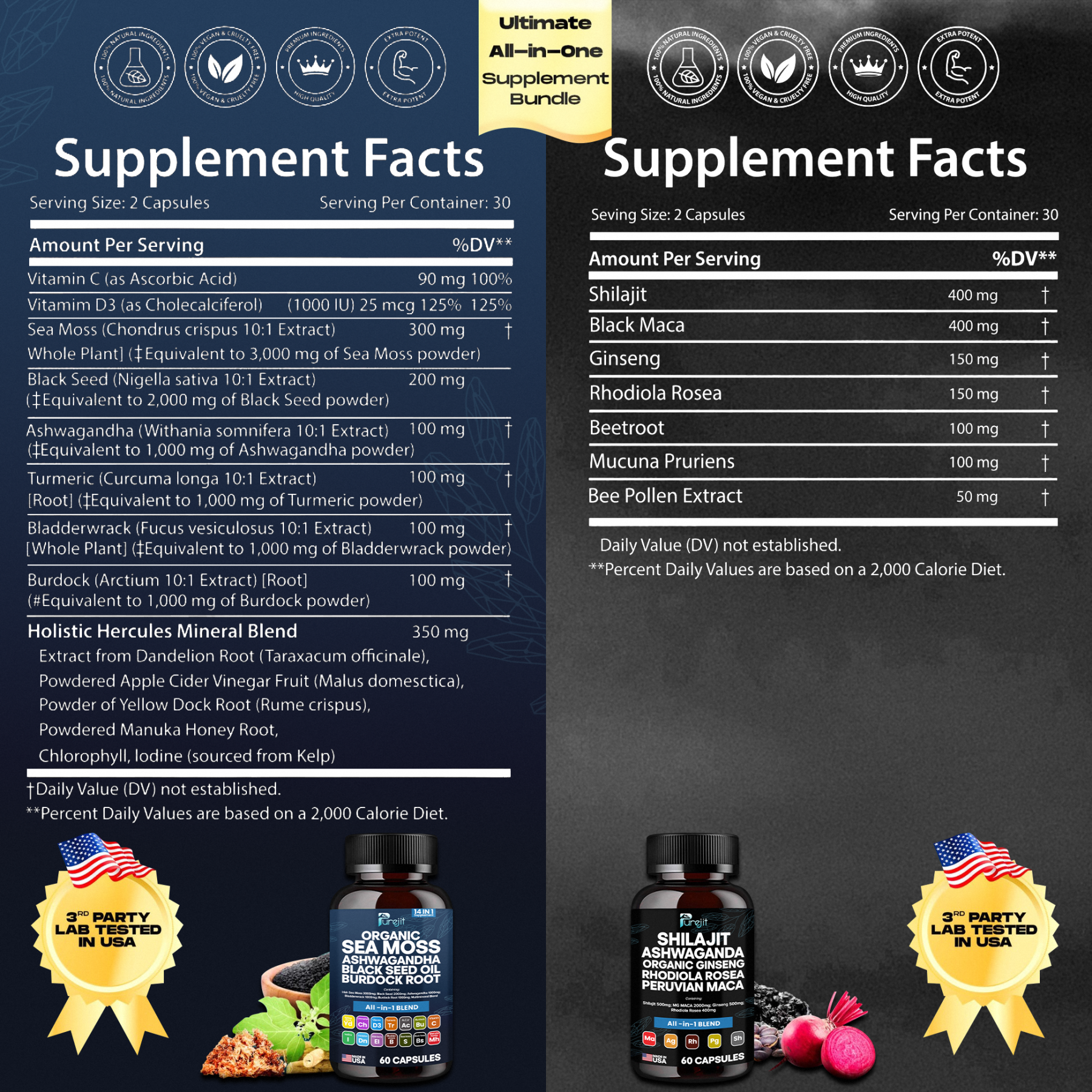 SEA MOSS & SHILAJIT PUREJIT™ BLEND