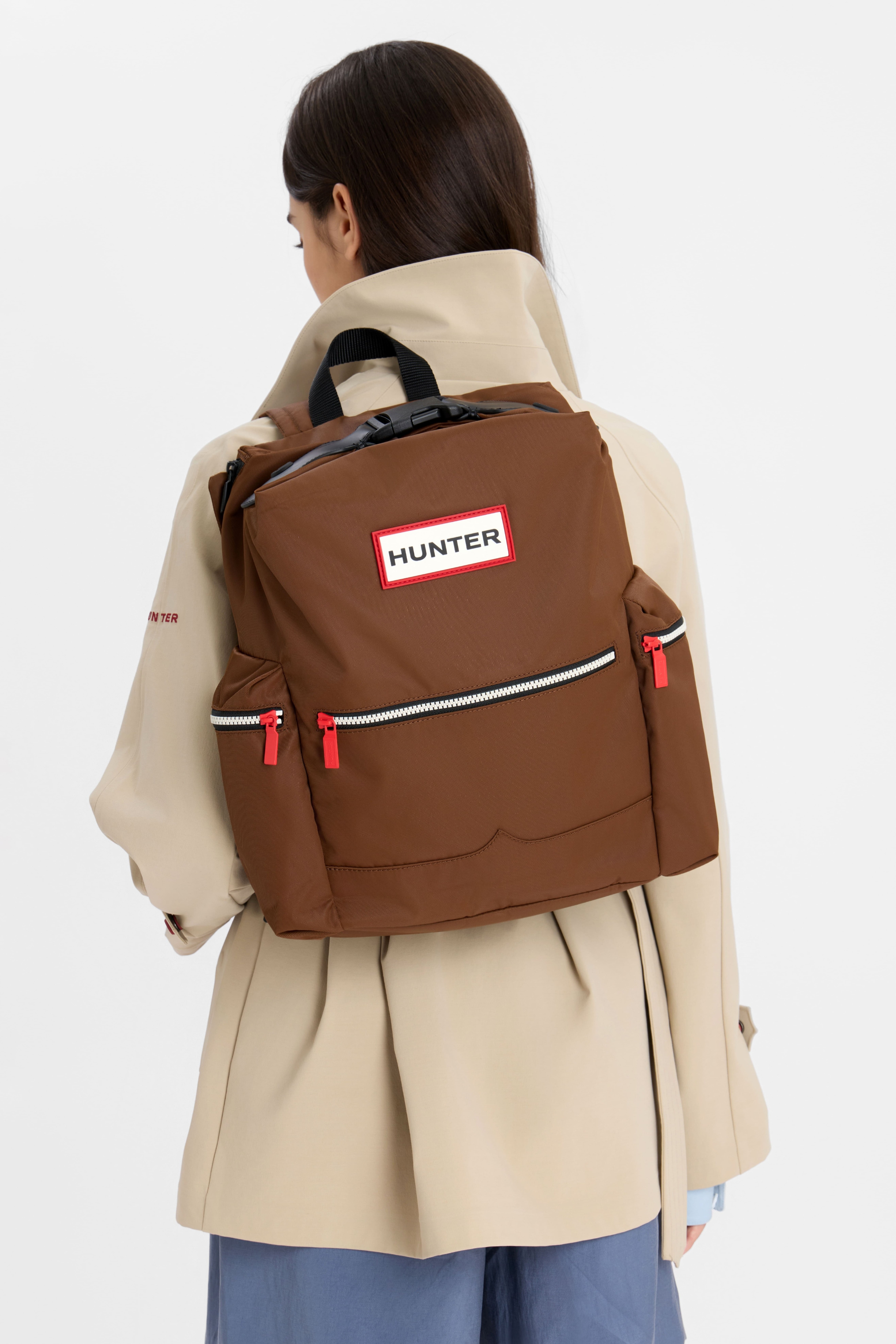 NYLON LARGE TOPCLIP BACKPACK
