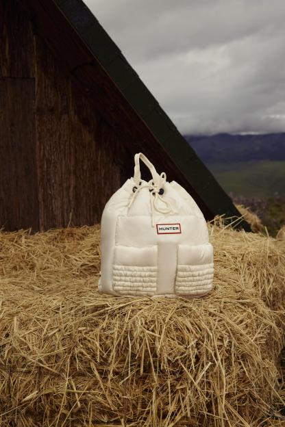 SMOCKED PUFFER BACKPACK