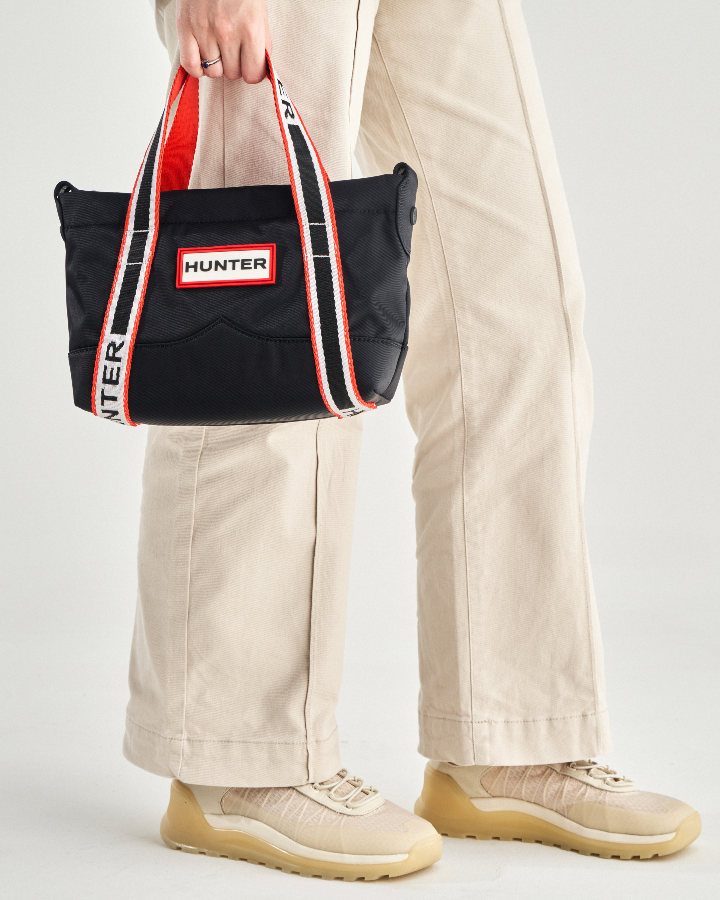 NYLON MINI TOPCLIP TOTE