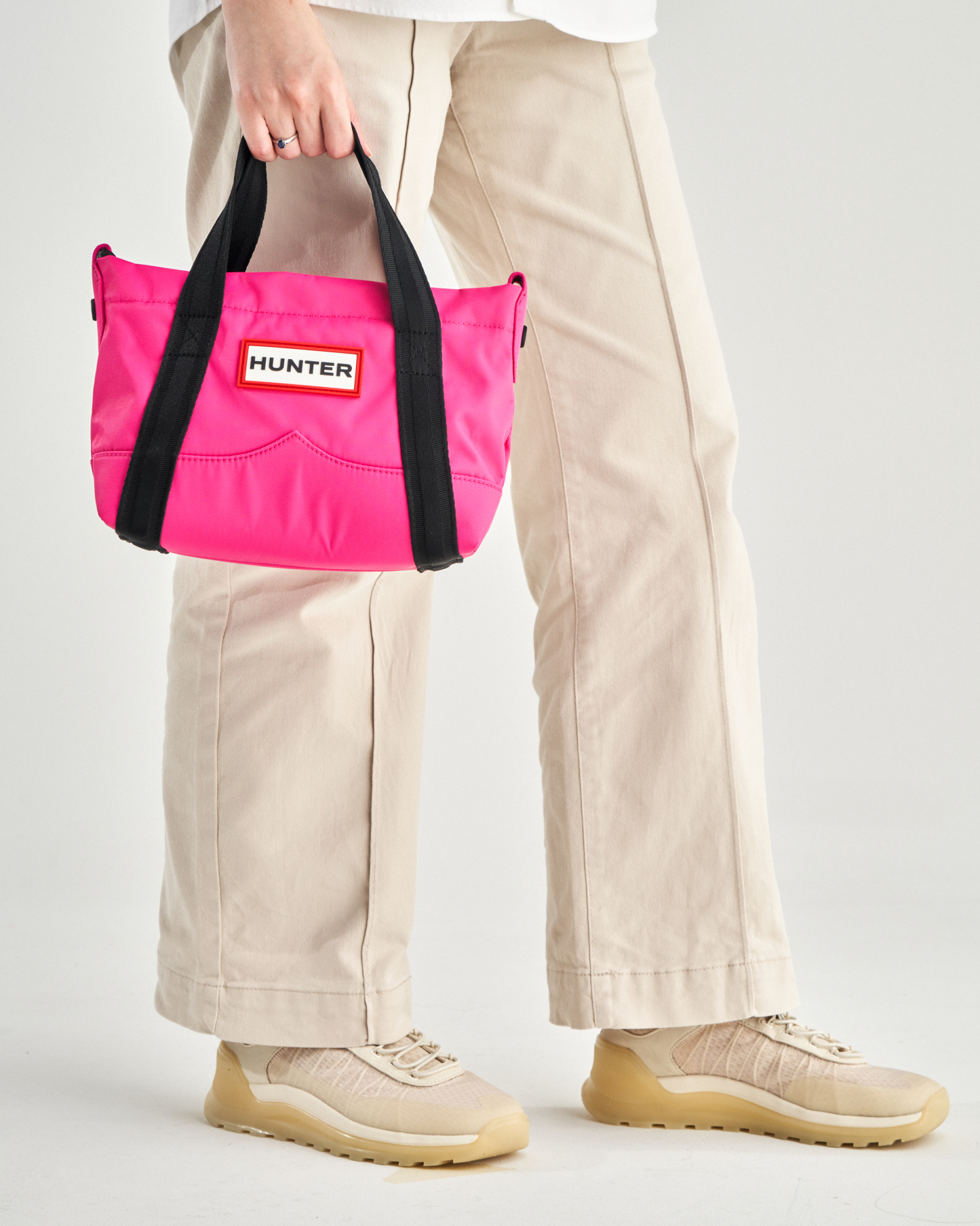 NYLON MINI TOPCLIP TOTE