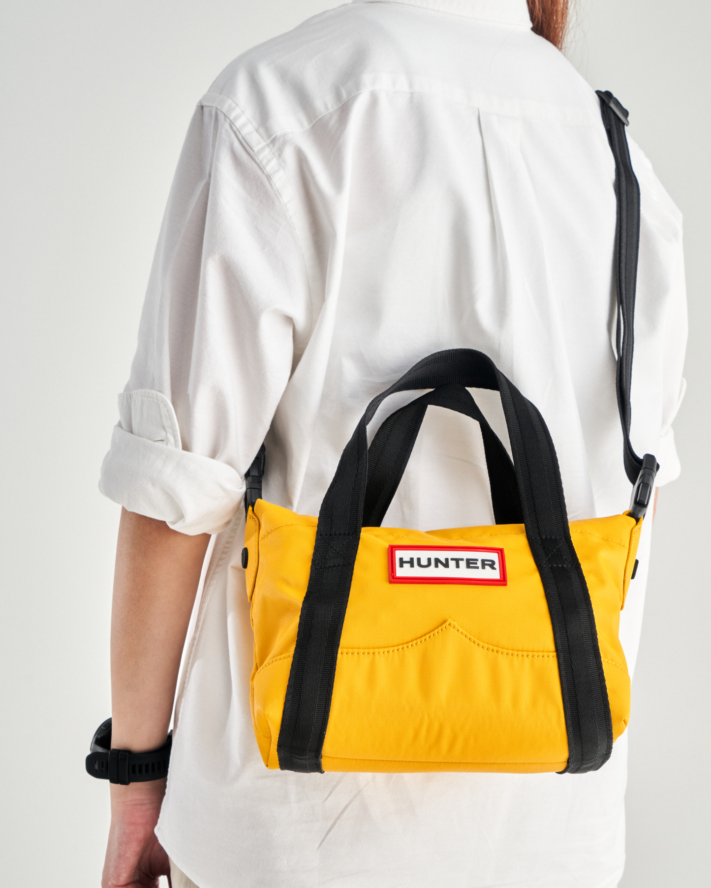 NYLON MINI TOPCLIP TOTE