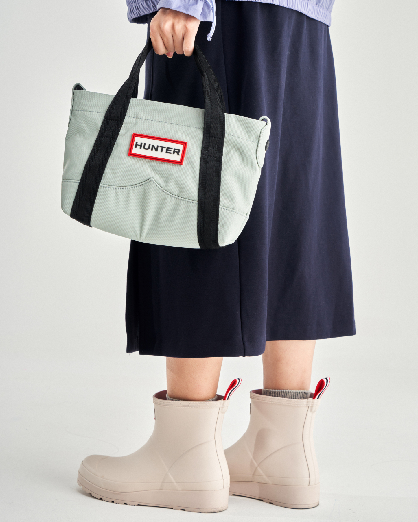 NYLON MINI TOPCLIP TOTE