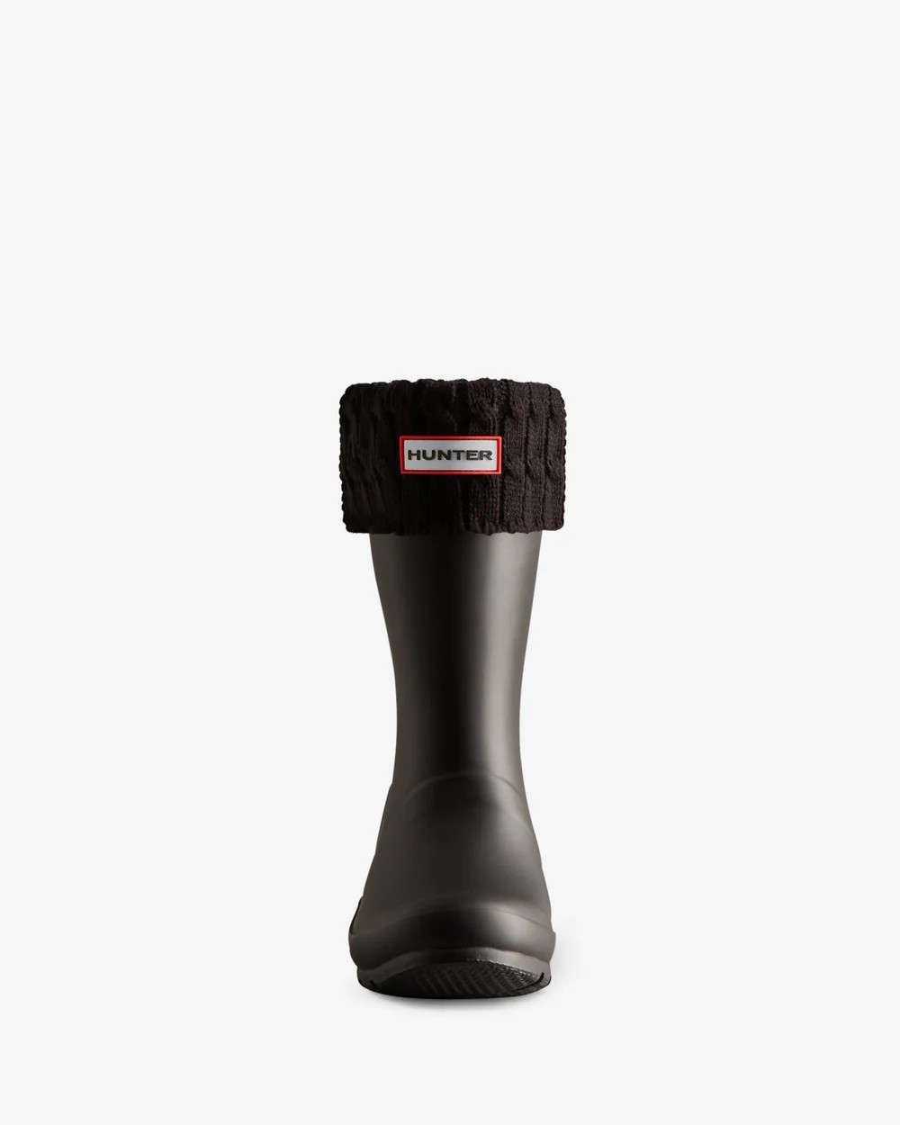 6 STITCH CABLE SHORT BOOT SOCK