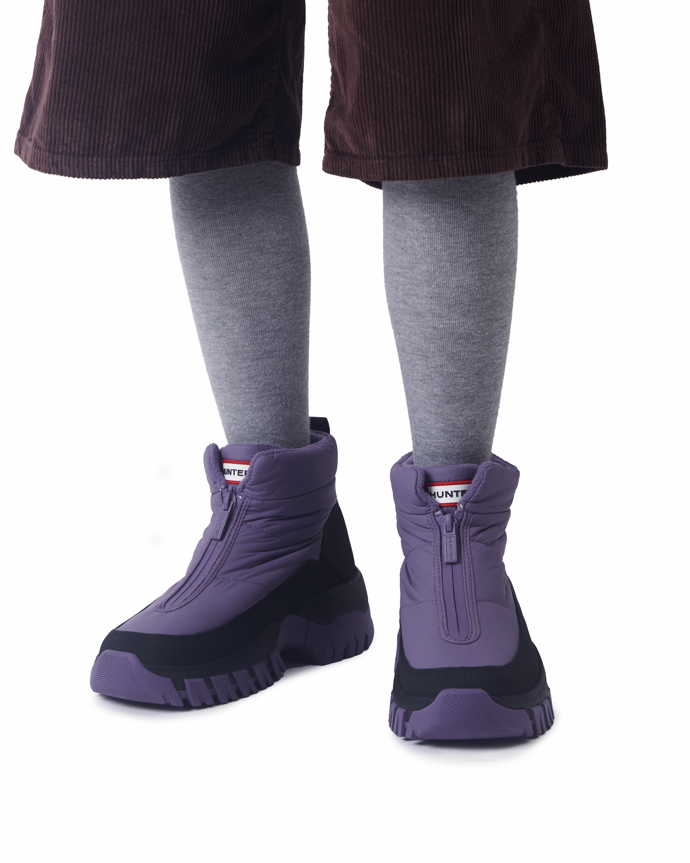 UNISEX INTREPID WANDERER ANKLE ZIP SNOW BOOTS – Hunter Malaysia