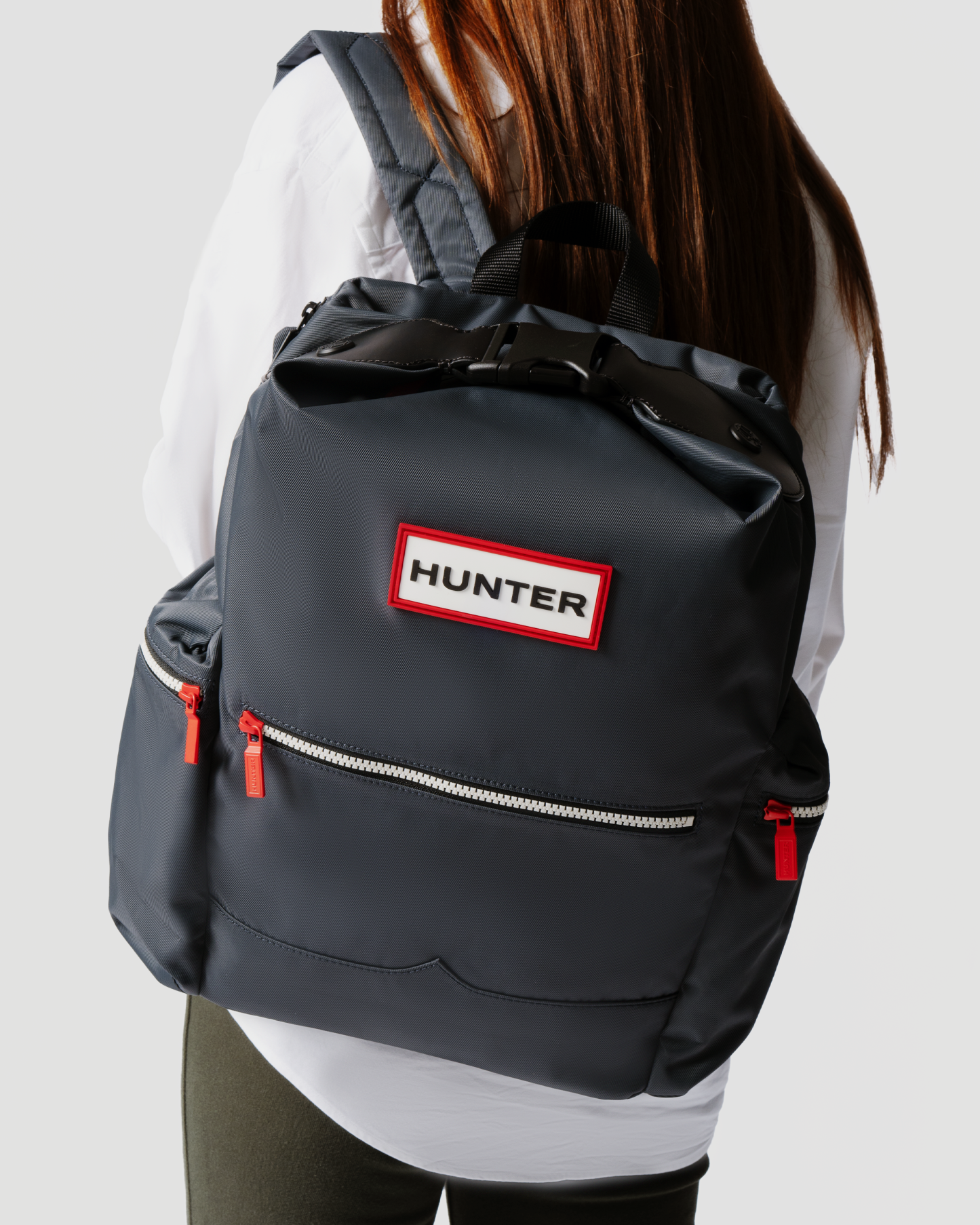 NYLON LARGE TOPCLIP BACKPACK