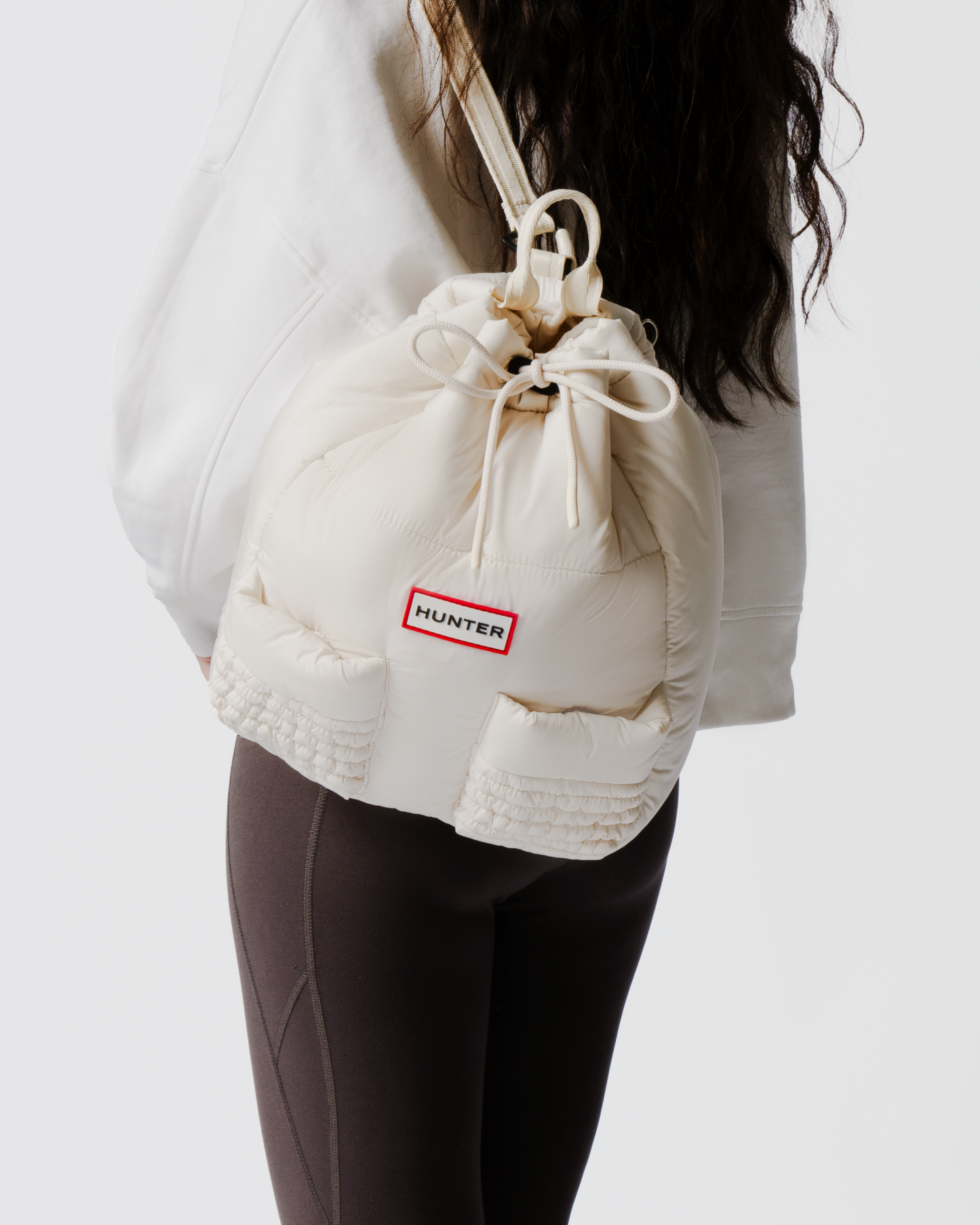 SMOCKED PUFFER BACKPACK