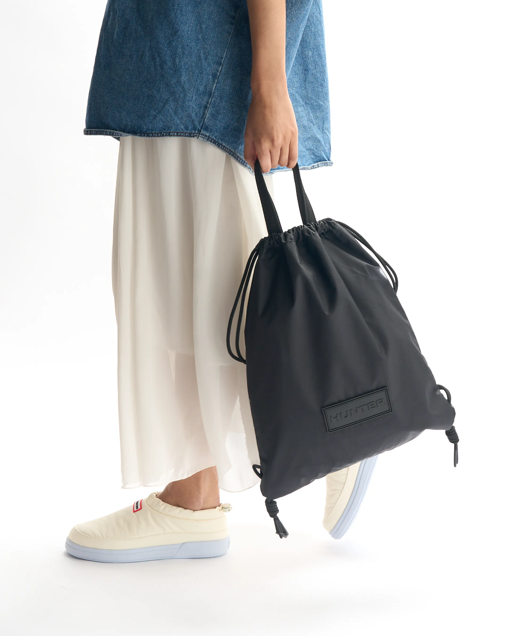 TRAVEL RIPSTOP DRAWSTRING BACKPACK TOTE