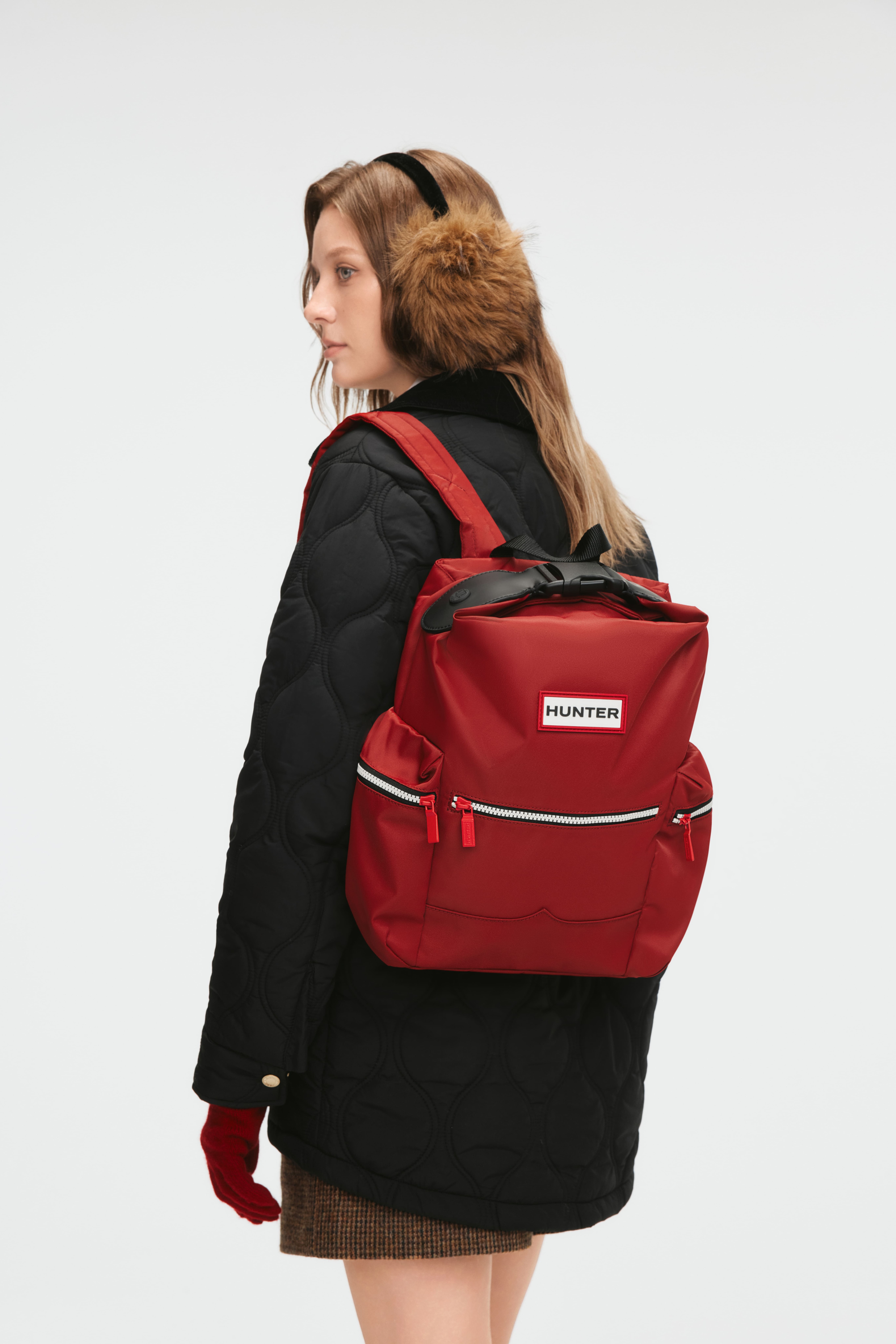 NYLON LARGE TOPCLIP BACKPACK