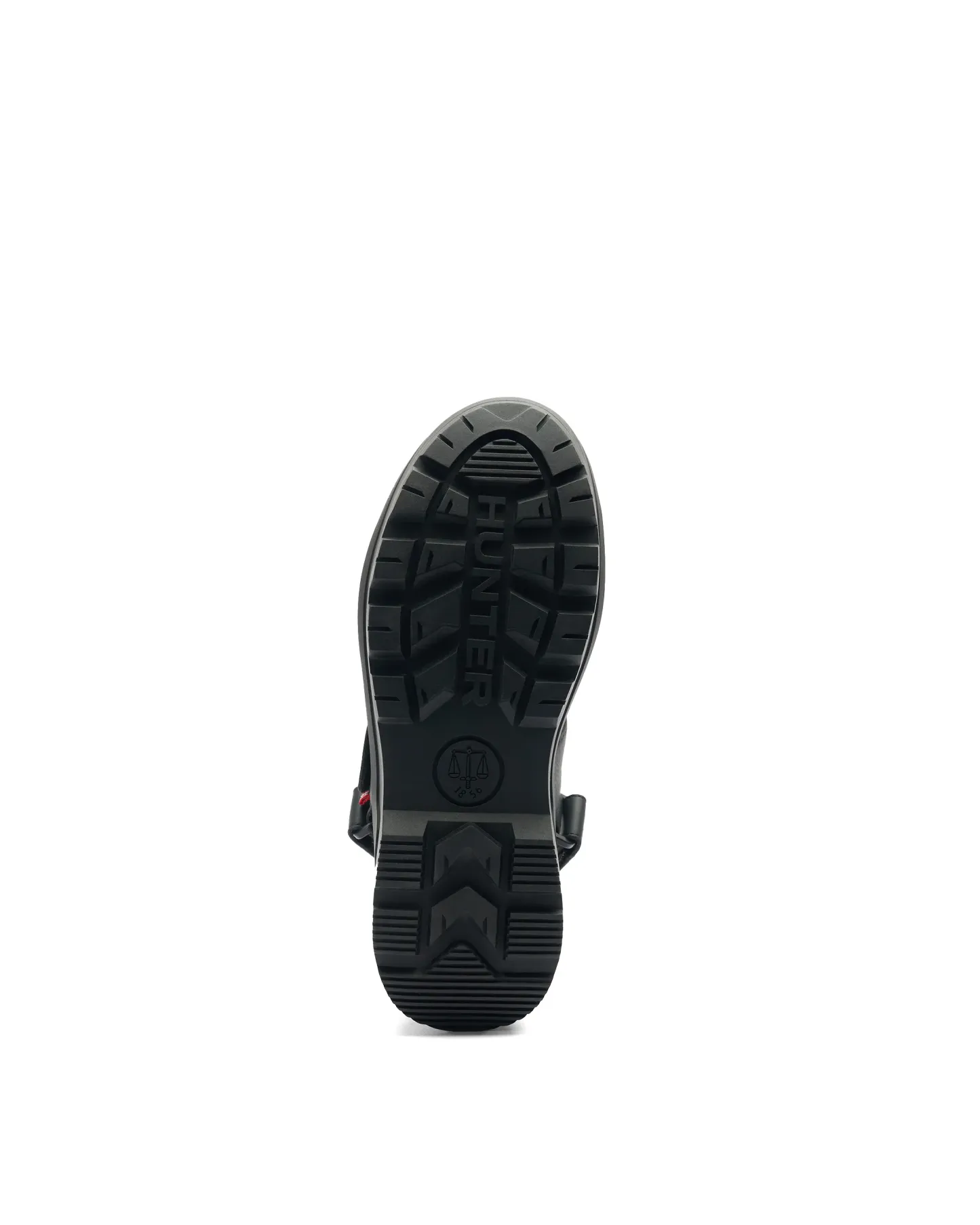 UNISEX CITY REBEL LEATHER HEEL STRAP SANDALS