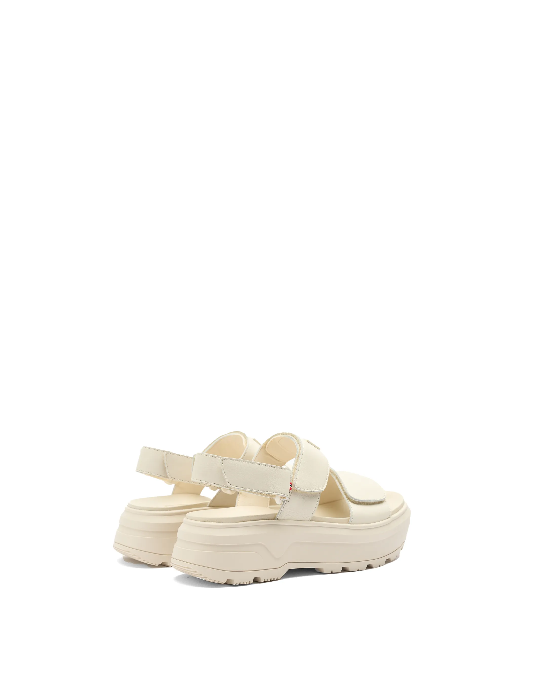 UNISEX CITY REBEL LEATHER HEEL STRAP SANDALS