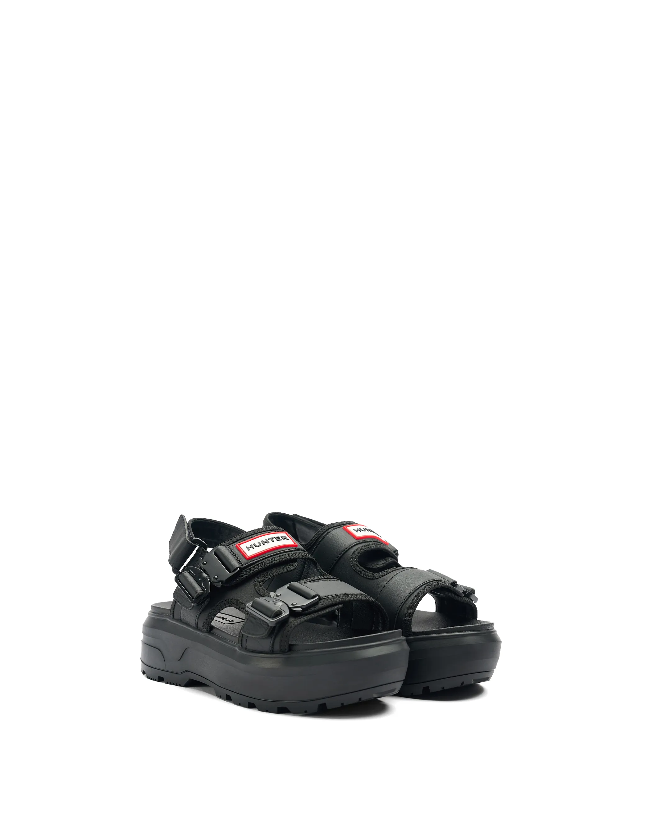 UNISEX CITY REBEL NEO LEATHER BUCKLE SANDALS