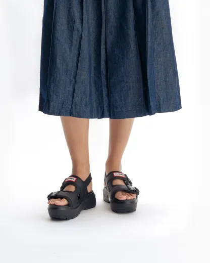 UNISEX CITY REBEL NEO LEATHER BUCKLE SANDALS