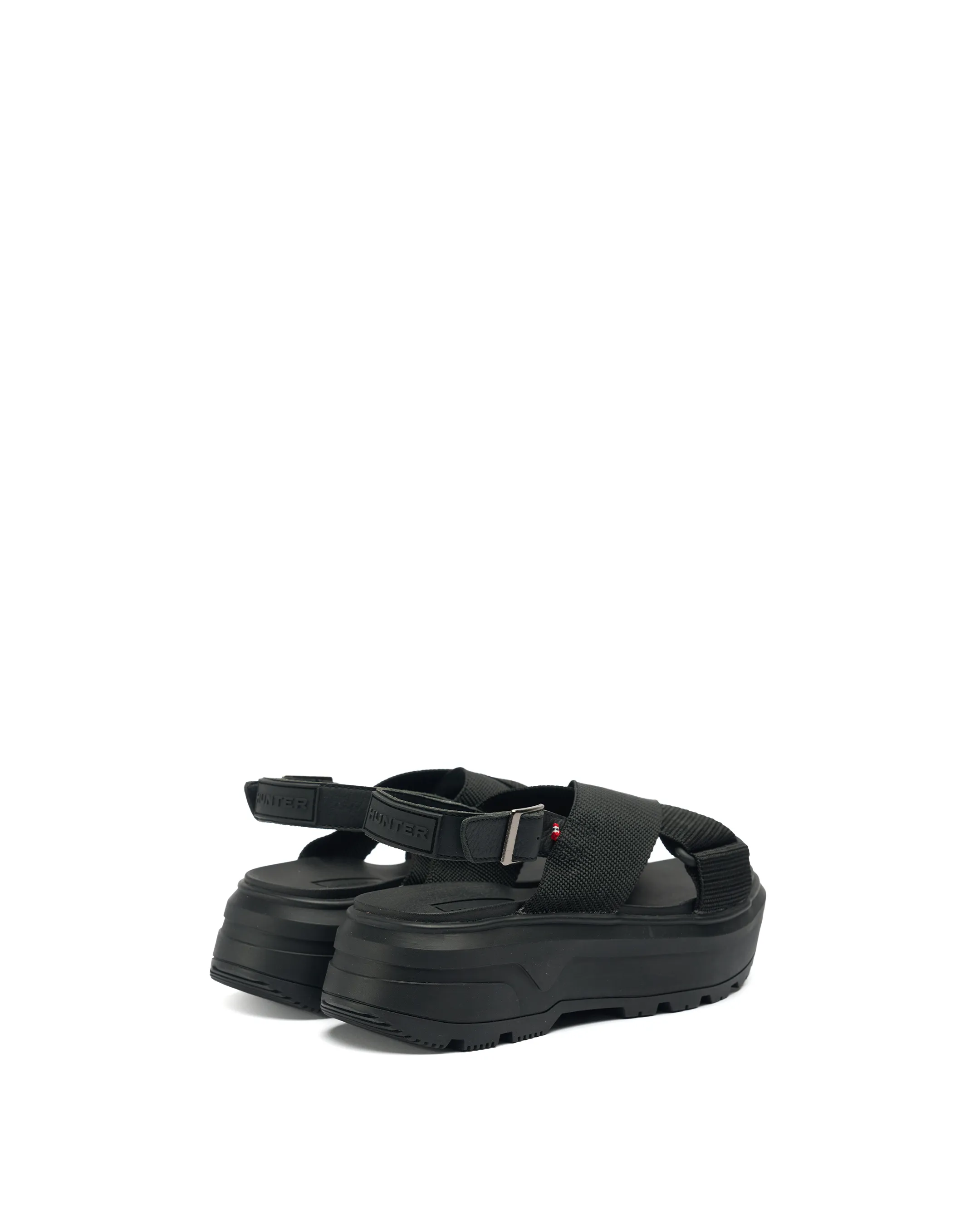 UNISEX CITY REBEL WEBBING CROSS-OVER SANDALS