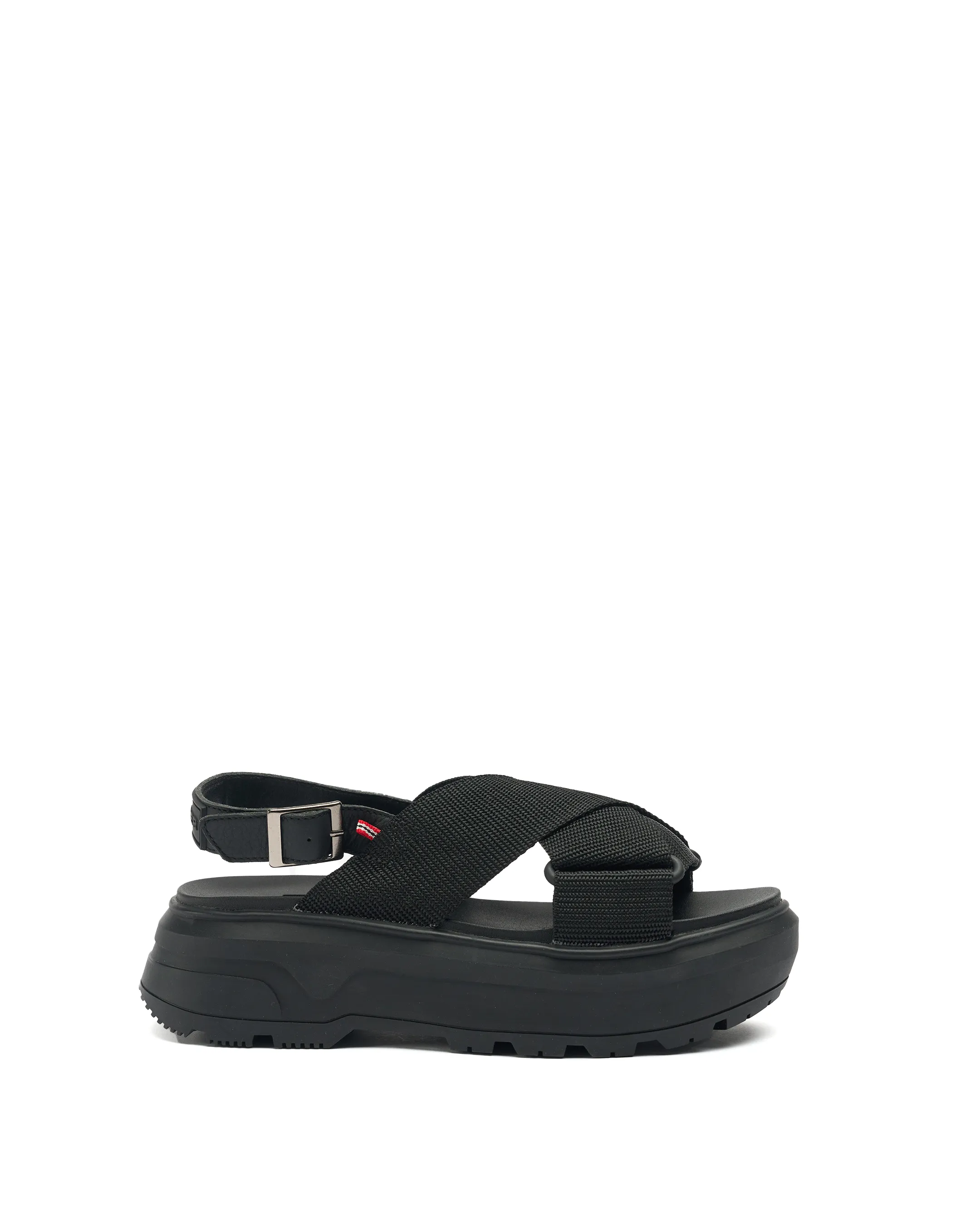 UNISEX CITY REBEL WEBBING CROSS-OVER SANDALS
