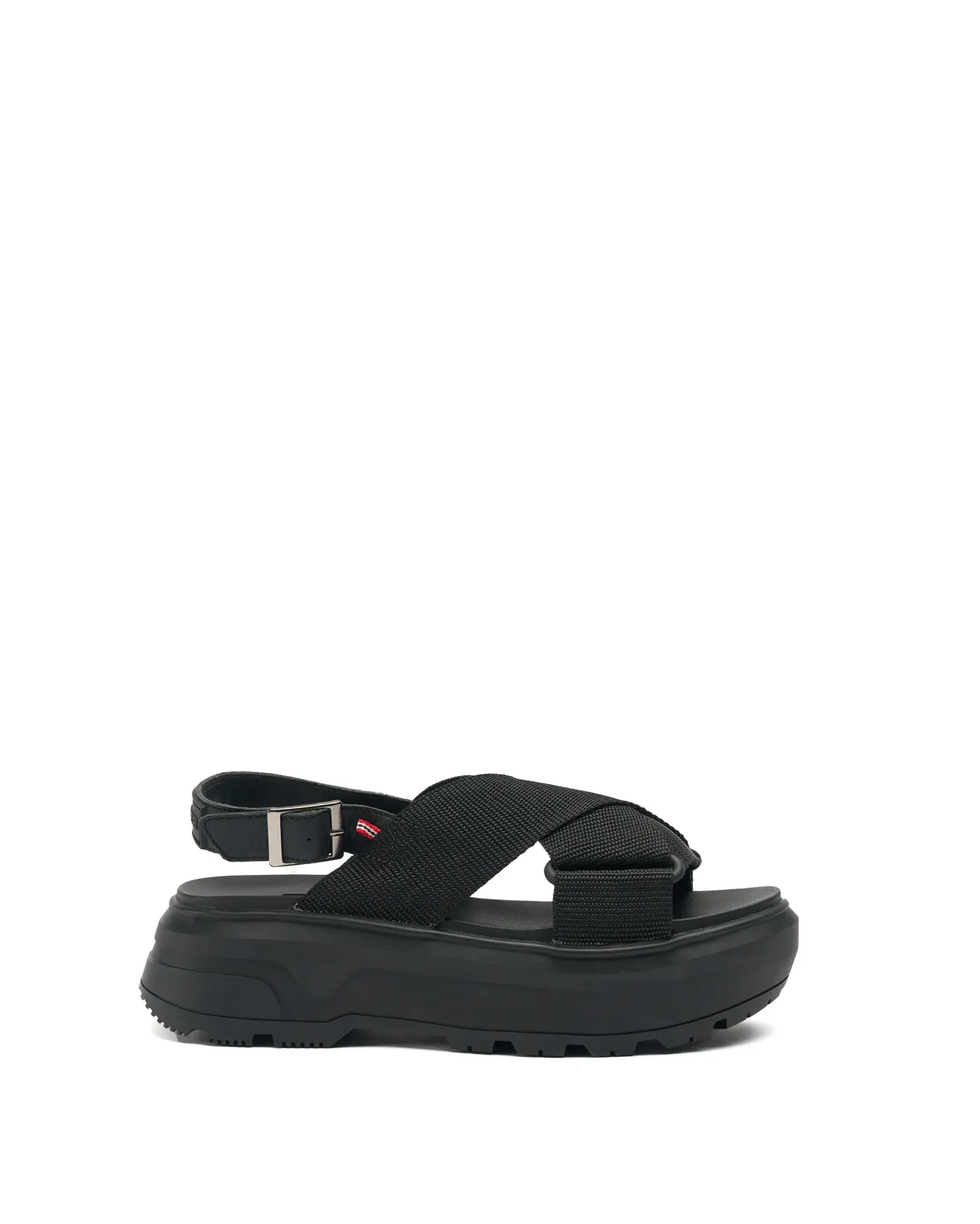 UNISEX CITY REBEL WEBBING CROSS-OVER SANDALS