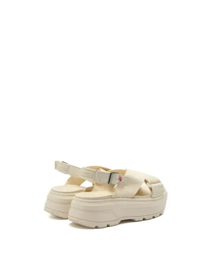 UNISEX CITY REBEL WEBBING CROSS-OVER SANDALS