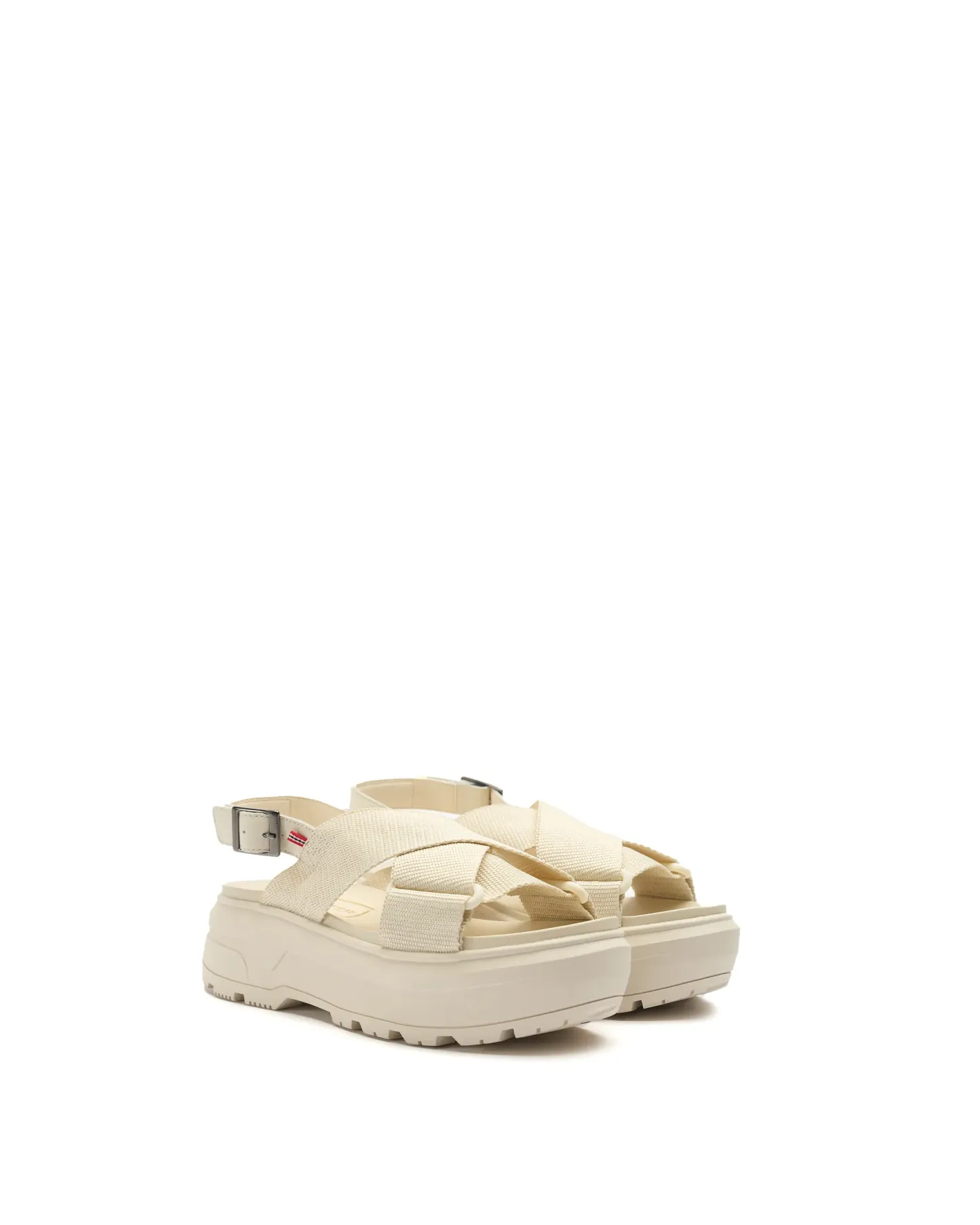 UNISEX CITY REBEL WEBBING CROSS-OVER SANDALS