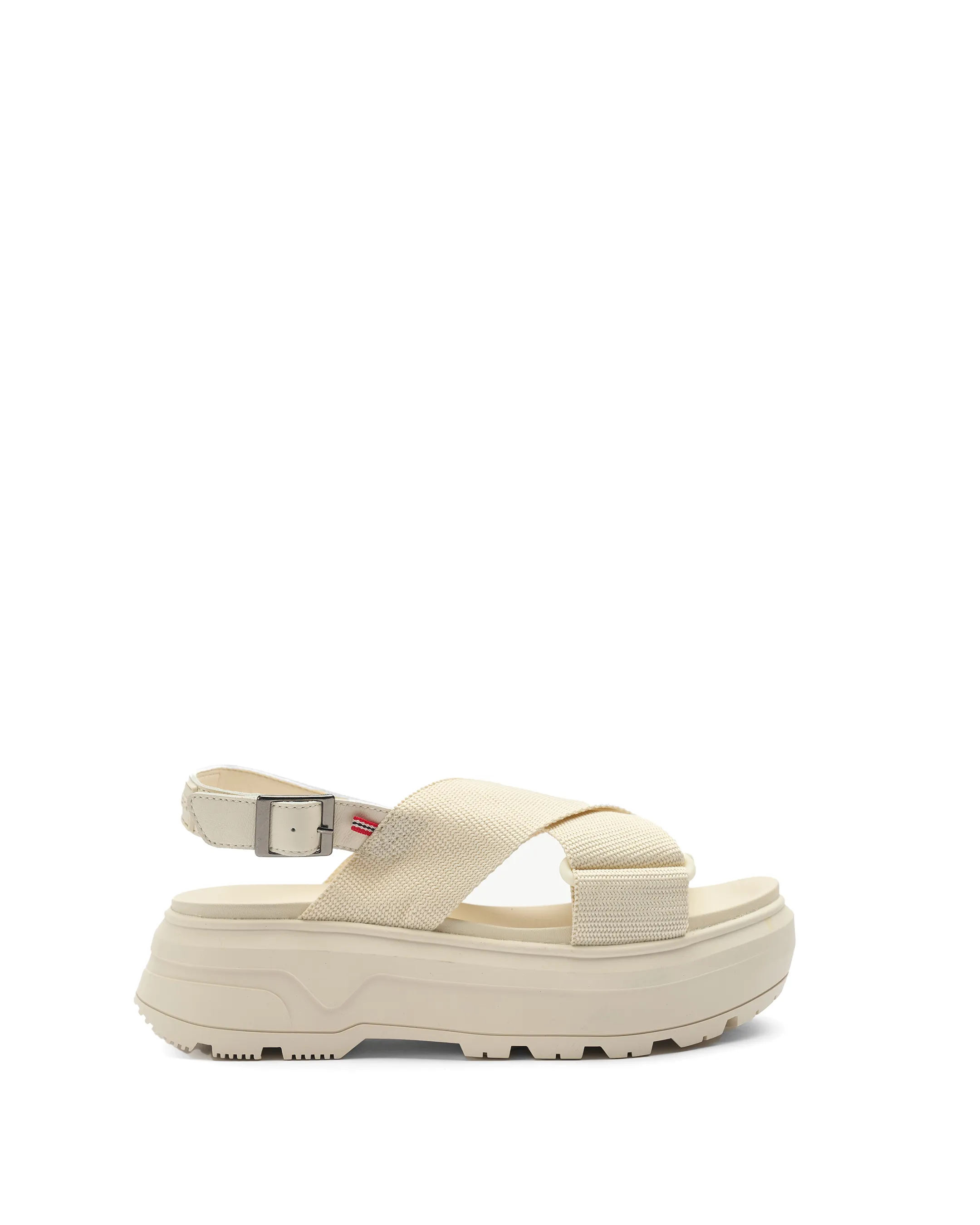 UNISEX CITY REBEL WEBBING CROSS-OVER SANDALS