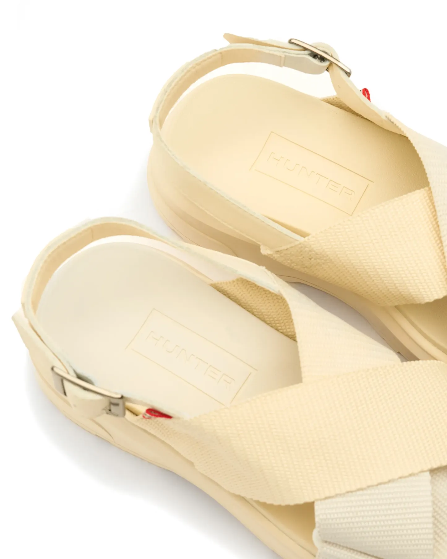UNISEX CITY REBEL WEBBING CROSS-OVER SANDALS