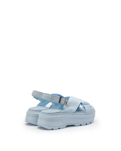 UNISEX CITY REBEL WEBBING CROSS-OVER SANDALS